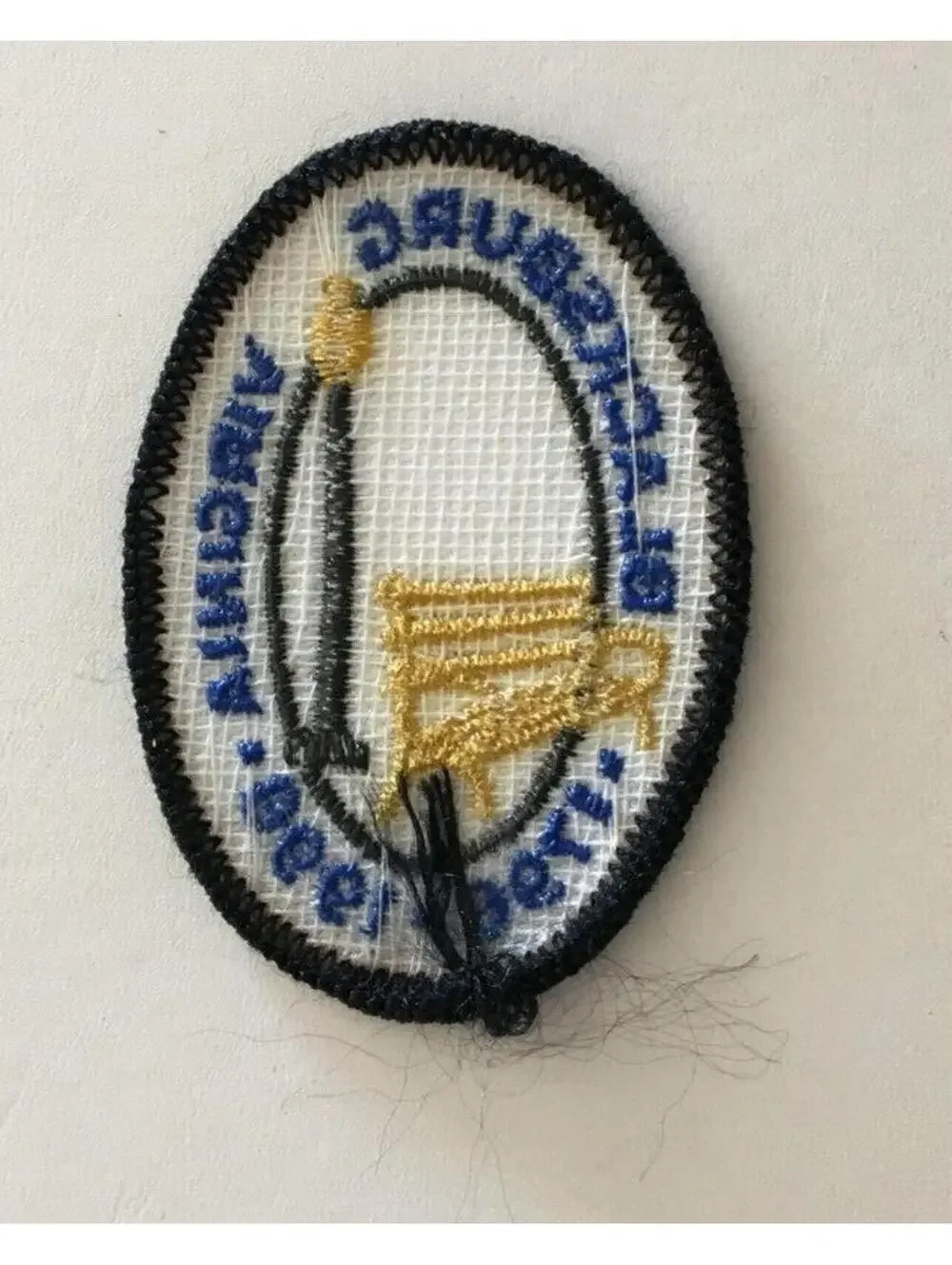 Blacksburg Virginia 1798 - 1998 Patch Souvenir Embroidered Badge Vintage